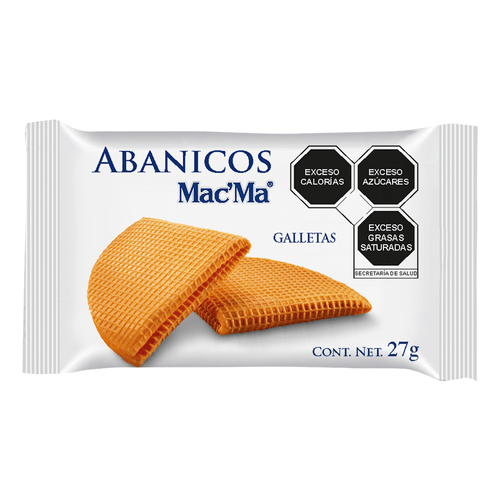 12 Pzas Pocket Abanico 27g