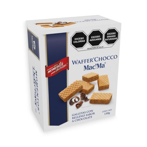 12 Piezas Wafer Chocco 150 G