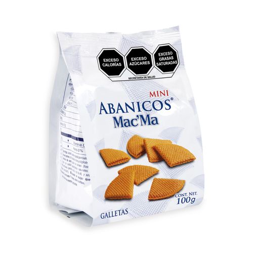 16 Piezas Abanico Mac'Ma Mini 100 G